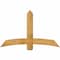 Ekena Millwork Bellingham Rough Sawn Timber Gable Bracket, Western Red Cedar, 60"W x 38"H x 4"D x 6"F, 15/12 Pitch GBW060X38X0406BEL00RWR - alternate 1